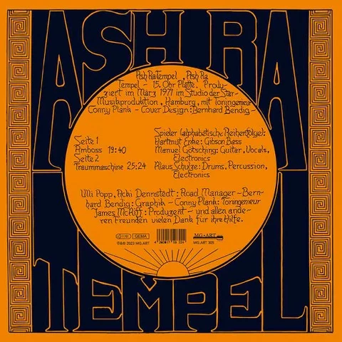 Ash Ra Tempel (LP,4 Fold,180G BV,Poster,Inlay,50th Re-Cut overseen