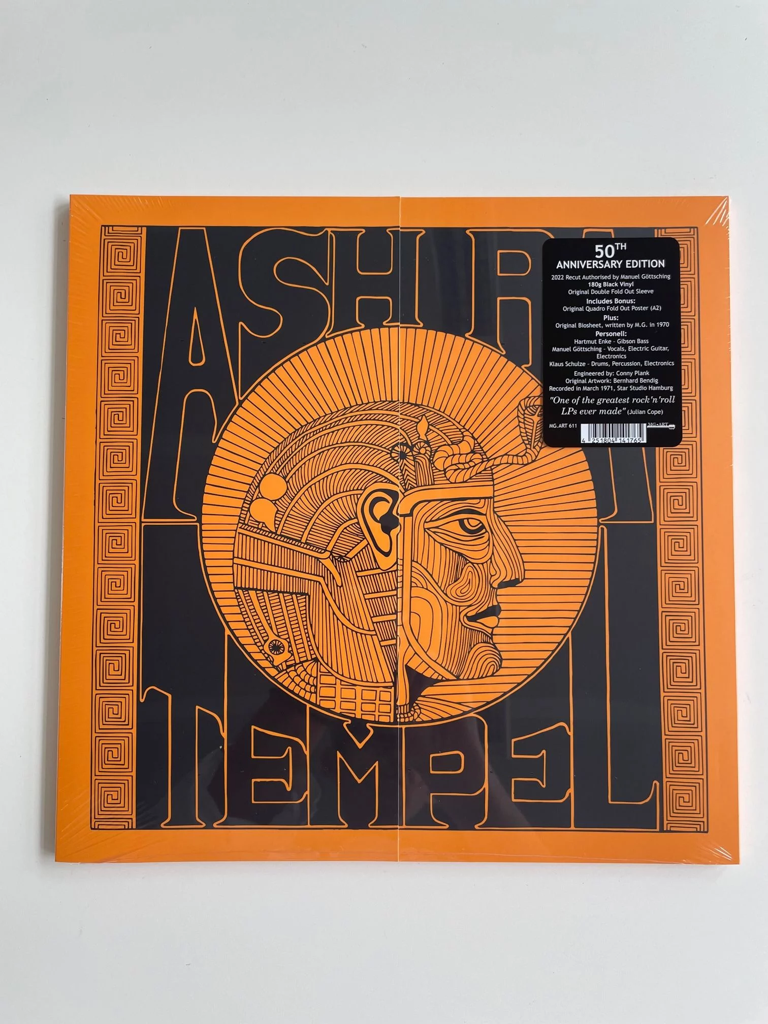 Ash Ra Tempel (LP,4 Fold,180G BV,Poster,Inlay,50th Re-Cut overseen