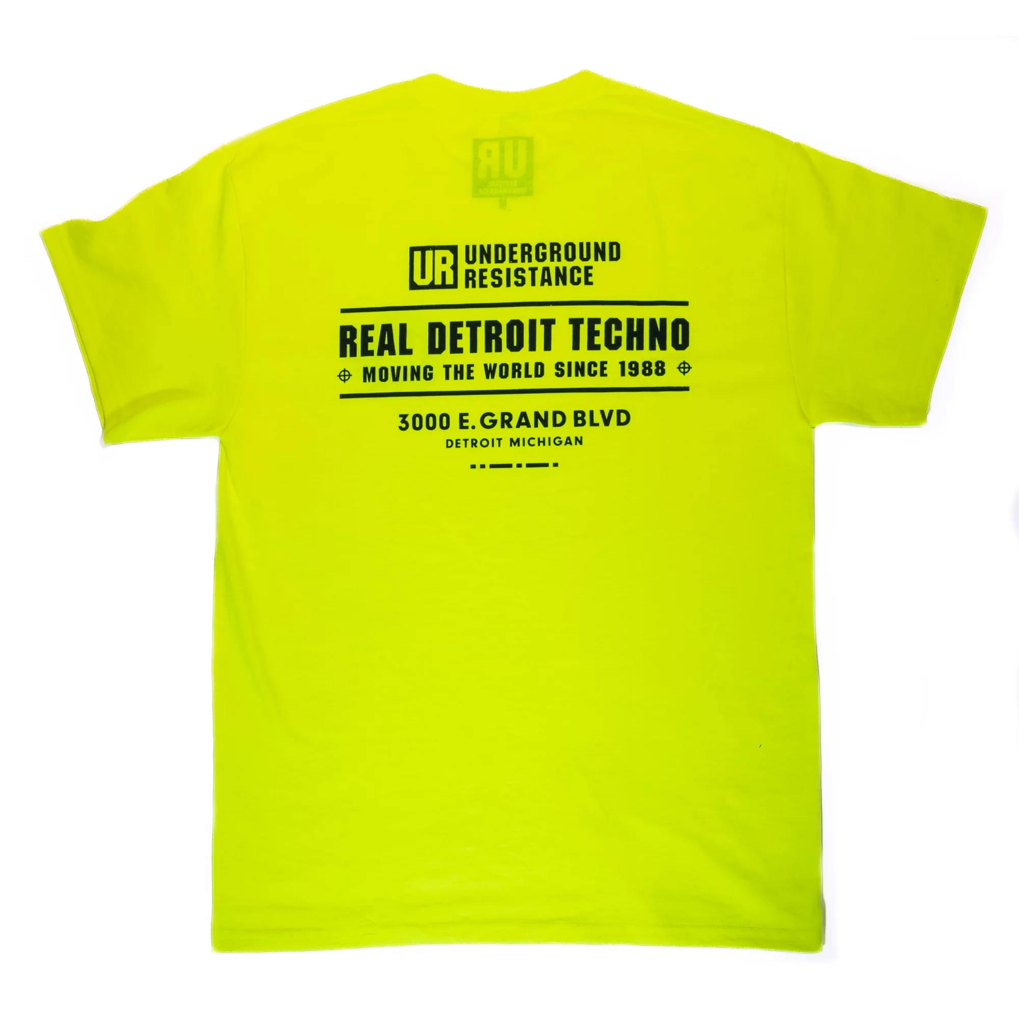 Workers' T-Shirt Yellow XL - Underground Resistance